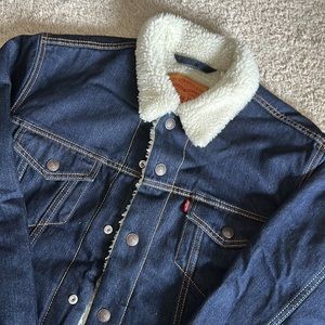 Levi’s Denim Sherpa Jacket